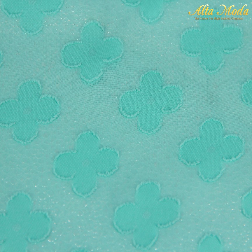 

Alta Moda Shiffon Uragiri Bunga Warna Biru Toska (1M)