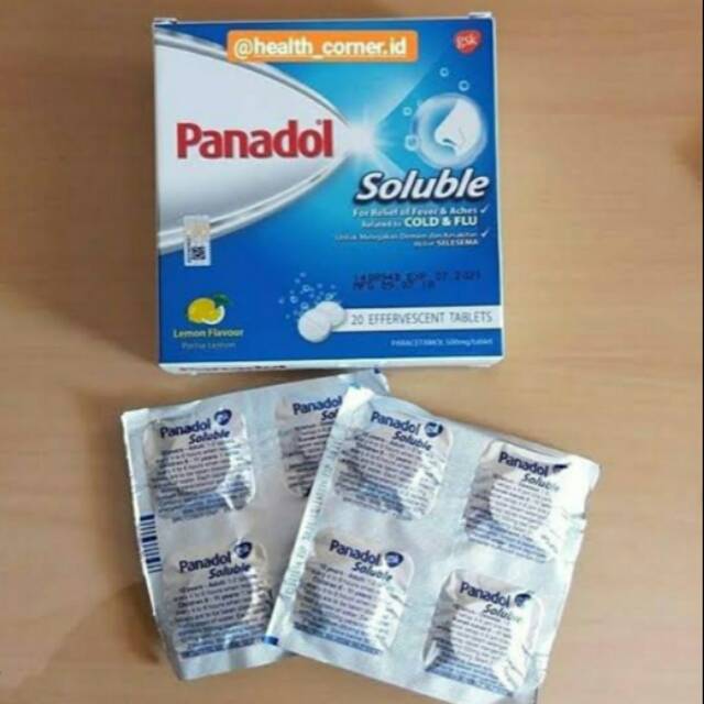 Panadol Soluble Cold And Flu Shopee Indonesia