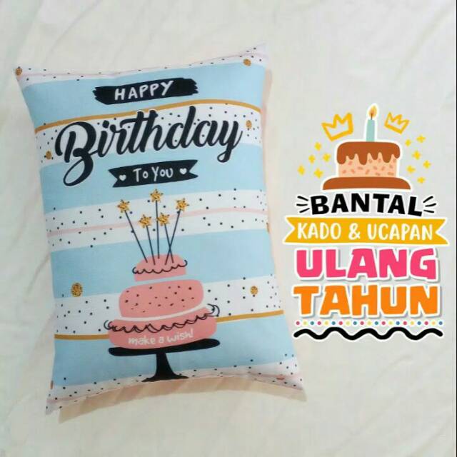 

BANTAL KADO ULANGTAHUN MOTIF H