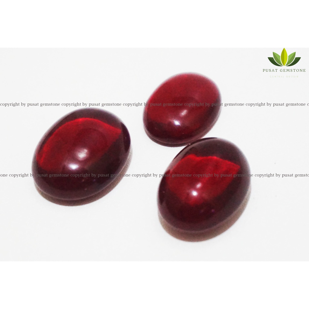 Batu Akik Merah Siam