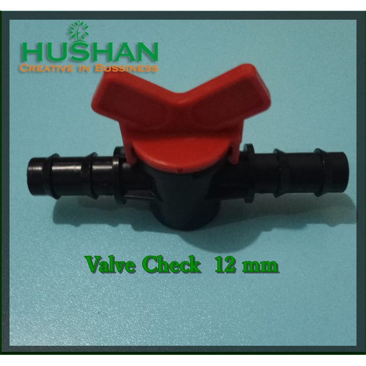 085 Valve 12 Mm Stop Kran Selang Connector 12 Mm Check Valve Konektor