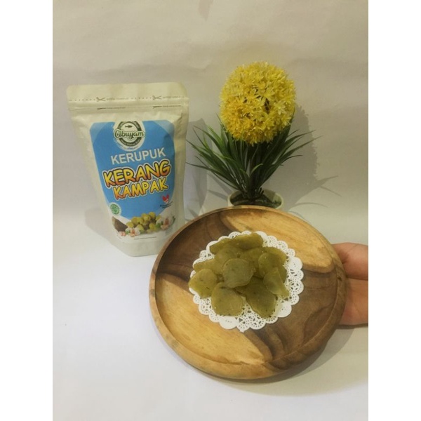 

kerupuk kerang mentah