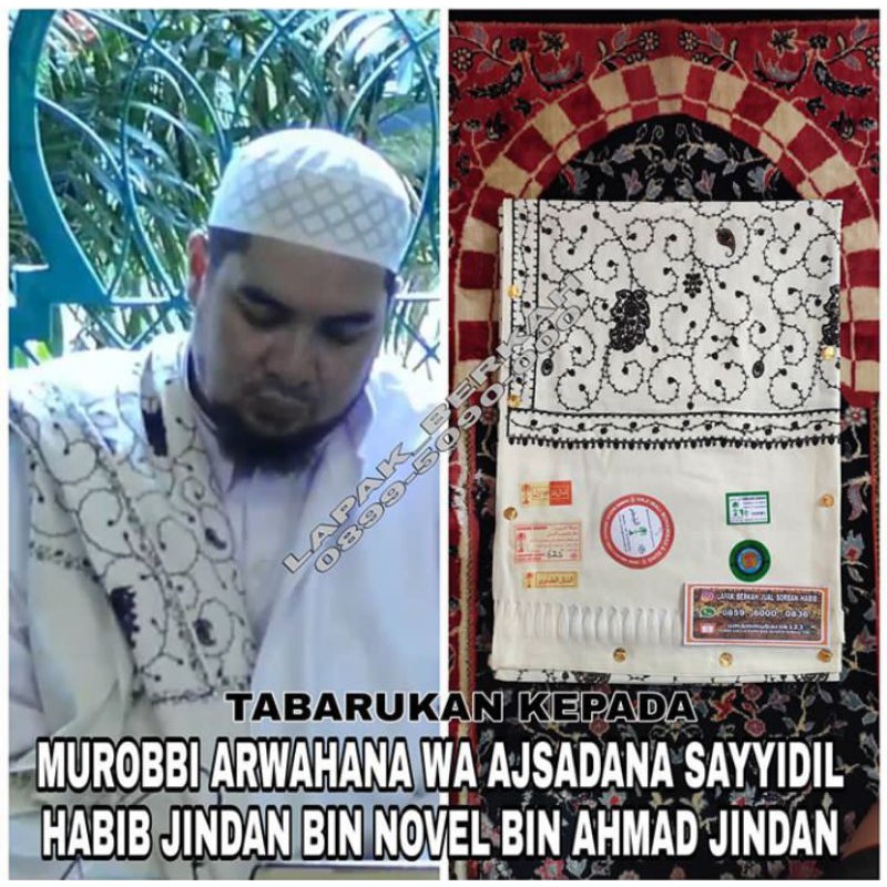 SORBAN SULAM MOTIF FLORAL HABIB JINDAN