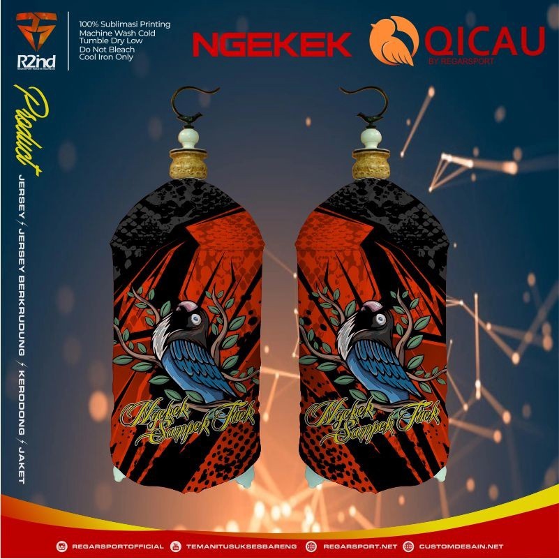 Kerodong Love Bird Krodong Love Bird Printing Krodong Lovebird Custom