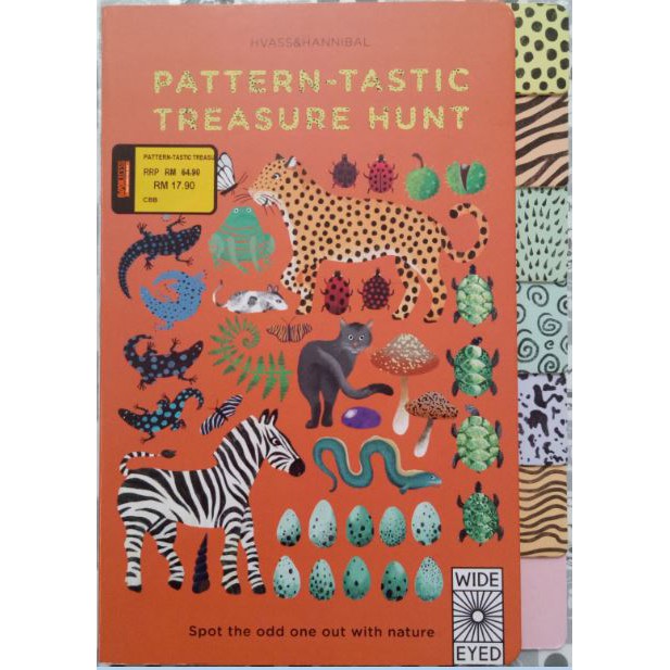 Patterntastic Treasure Hunt - Buku BBW Ready Murah - Buku Wide Eyed