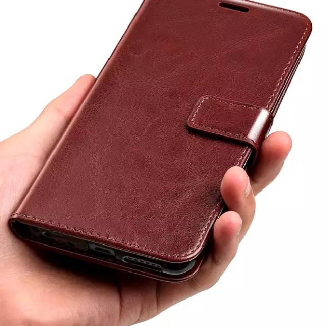 Original Flipcase Slot Card Flip Cover Samsung Galaxy A51 A 51 Casing Case protect Hp PU Leather Ori