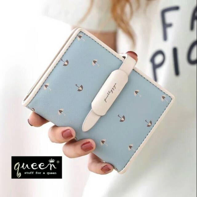  Dompet  motif payung lipat  mini dompet  wanita  miniso  