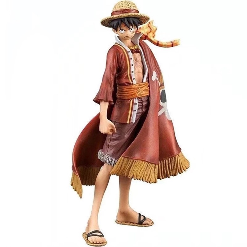 QUINTON Gift Luffy Action Figure Collectible Juguetes Figures Monkey D Luffy Anime Christmas 17cm Model Toys Theatrical Edition