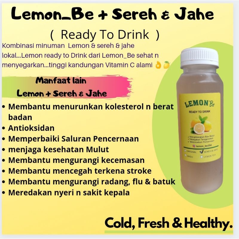 Lemon sereh&jahe