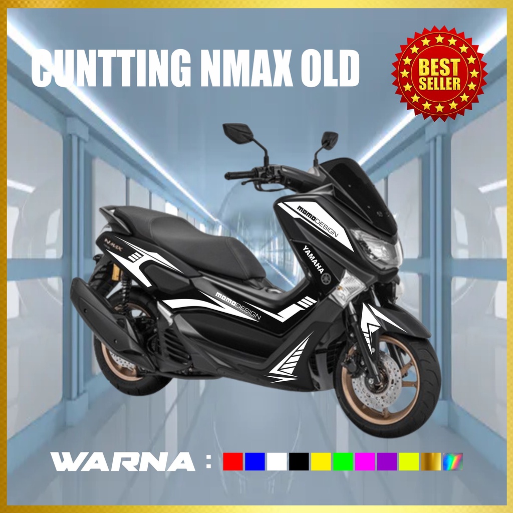 STICKER CUTTING YAMAHA NMAX OLD CUTTING STICKER NMAX LAMA