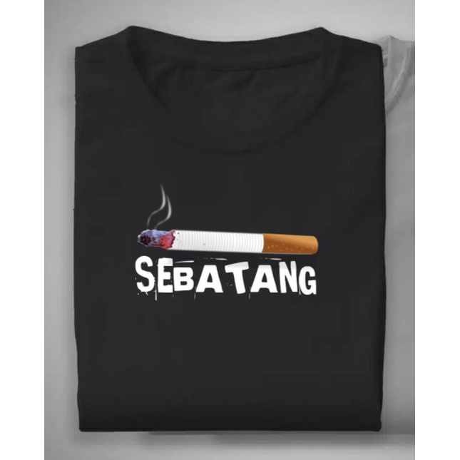 kaos sebatang rokok