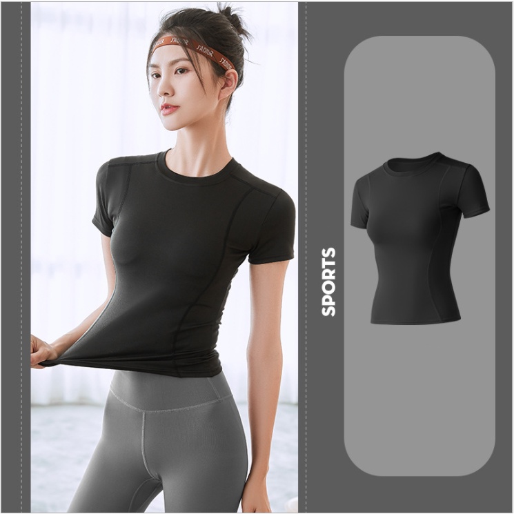 [OXY] Olahgara Wanita Basic Slim Sports T-Shirts 2008 (S/M/L)-2
