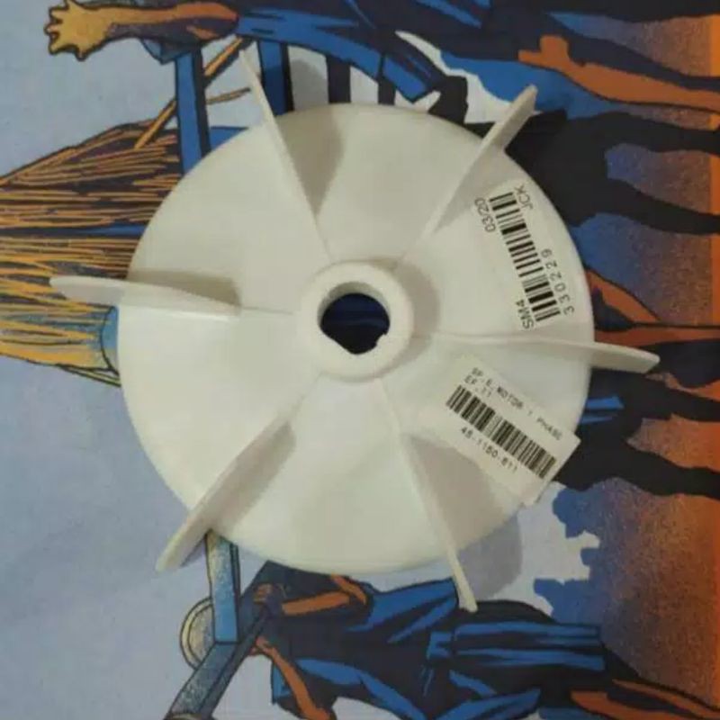 Kipas Dinamo 1 phase Wipro