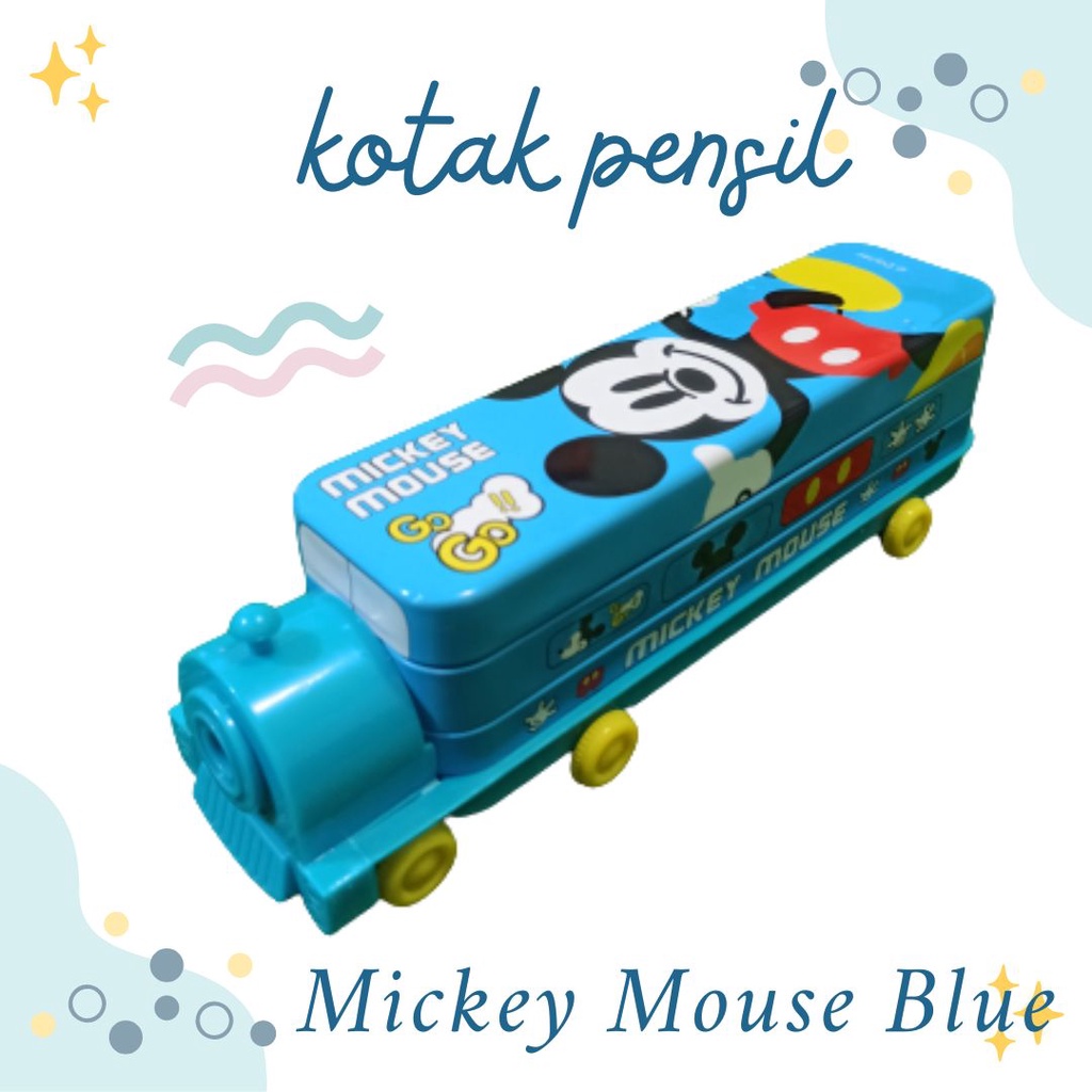 

Kotak Pensil Tempat Pencil Truk/Kereta Tingkat + Rautan karakter anak Sekolah TK SD Termurah Terlaris