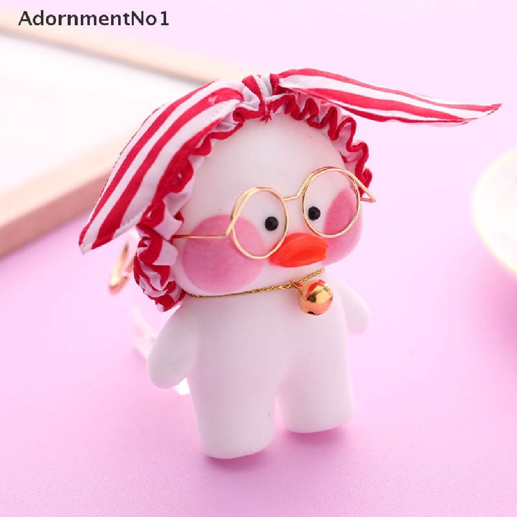 (AdornmentNo1) Gantungan Kunci Bentuk Boneka plush Bebek Kawaii