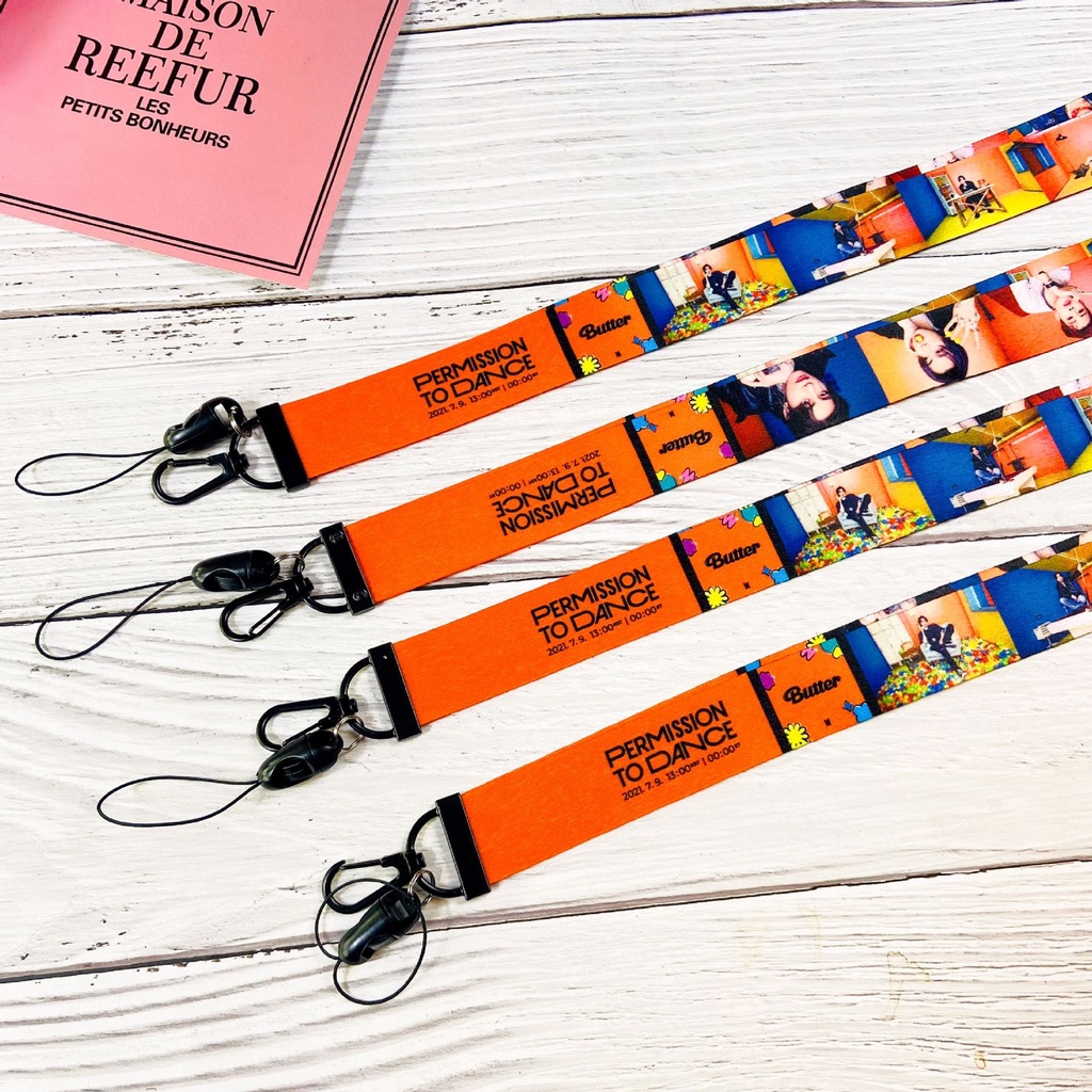 [BS] BISA COD Gantungan HP Strap ID BTS BT21 KPOP Butter - KP895