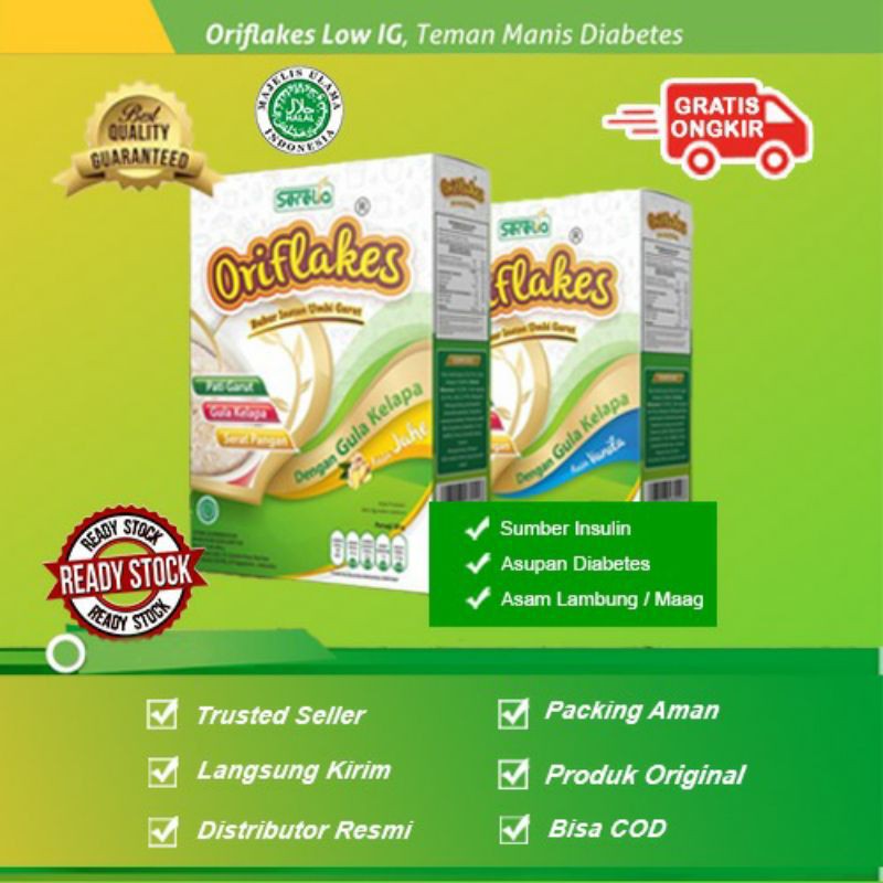 

ORIFLAKES LOW IG ASAM LAMBUNG 350GR