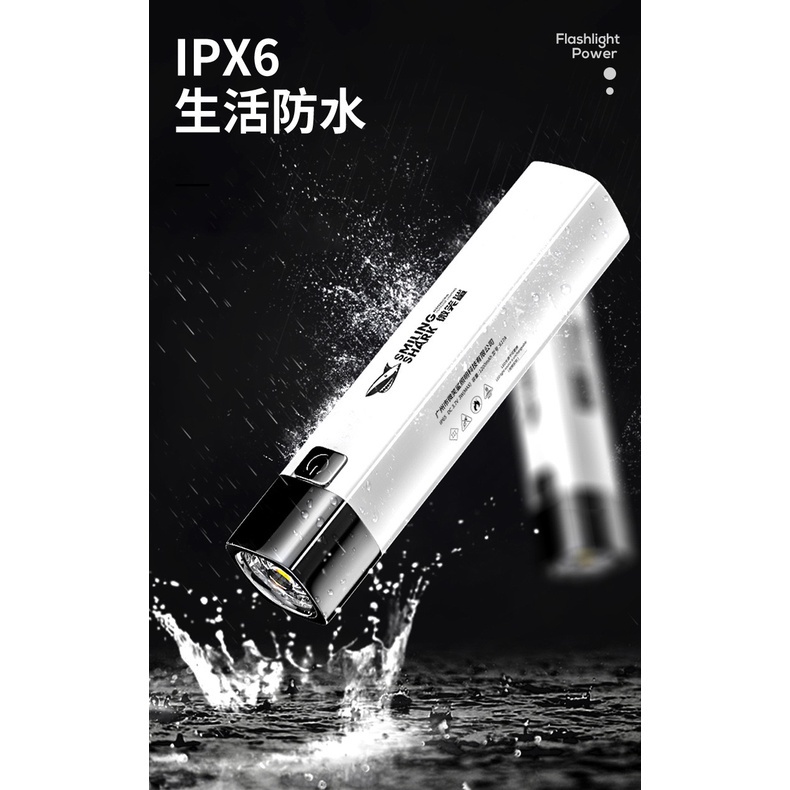 New Produk Senter LED Super Terang hingga 600 meter (ORIGINAL)/ Jarak jauh/ Senter Police/ Lampu sen