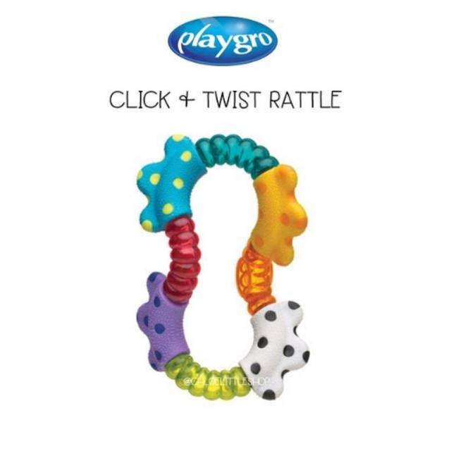 Playgro Click And Twist Rattle
