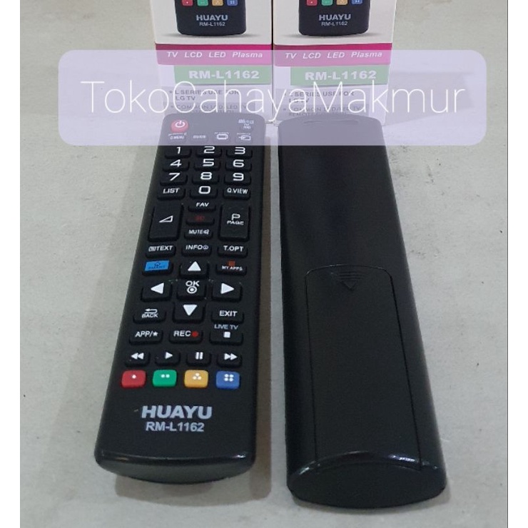 Remot Remote TV LG RM-L1162 LED/LCD Original Tanpa Program