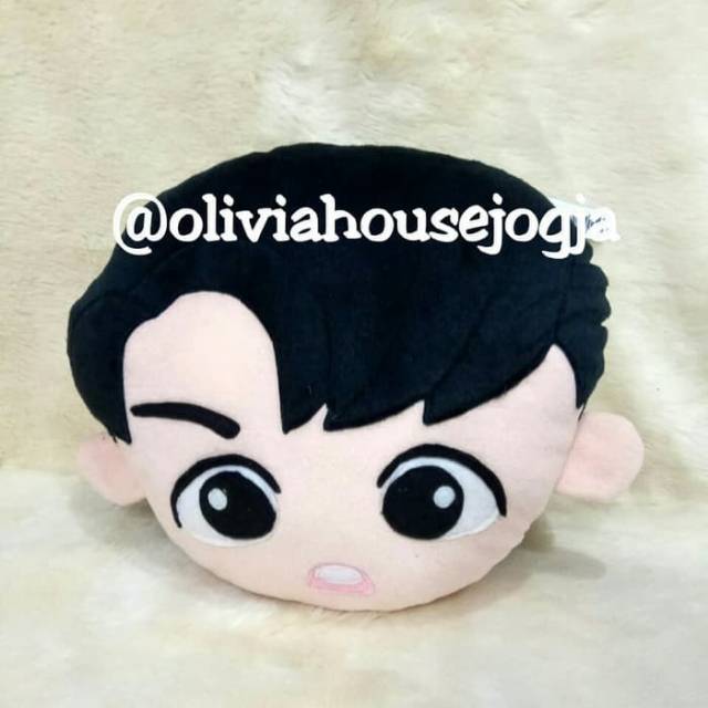Bantal bts jungkook bantal jungkook bts bantal muka jongkook bts rambut hitam