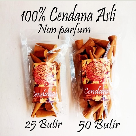 Dupa Tumpeng/Dupa Kerucut/Buhur CENDANA ASLI (Non parfum)