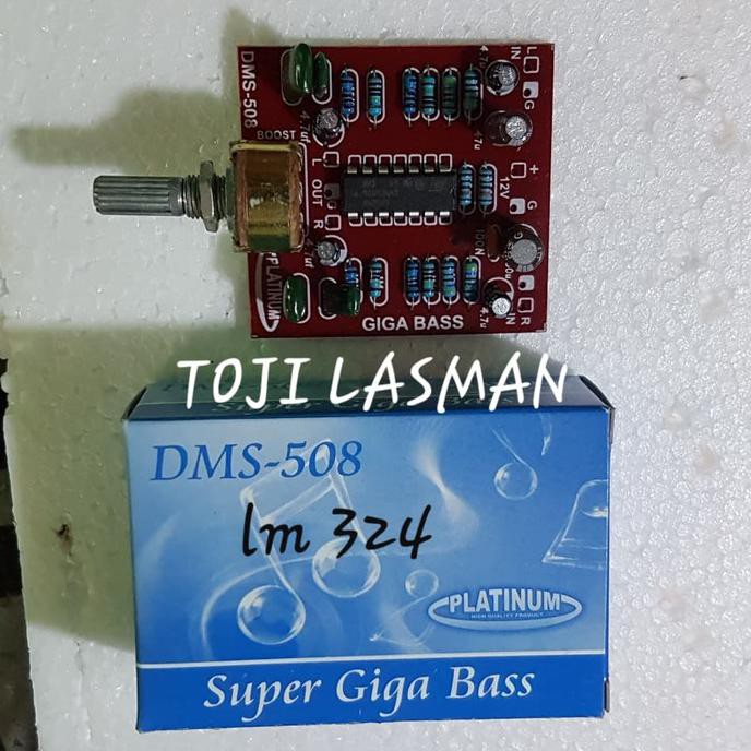Kit Pcb Gigabass Dms 508 Platinum Galaxy Super Bass Giga Bass