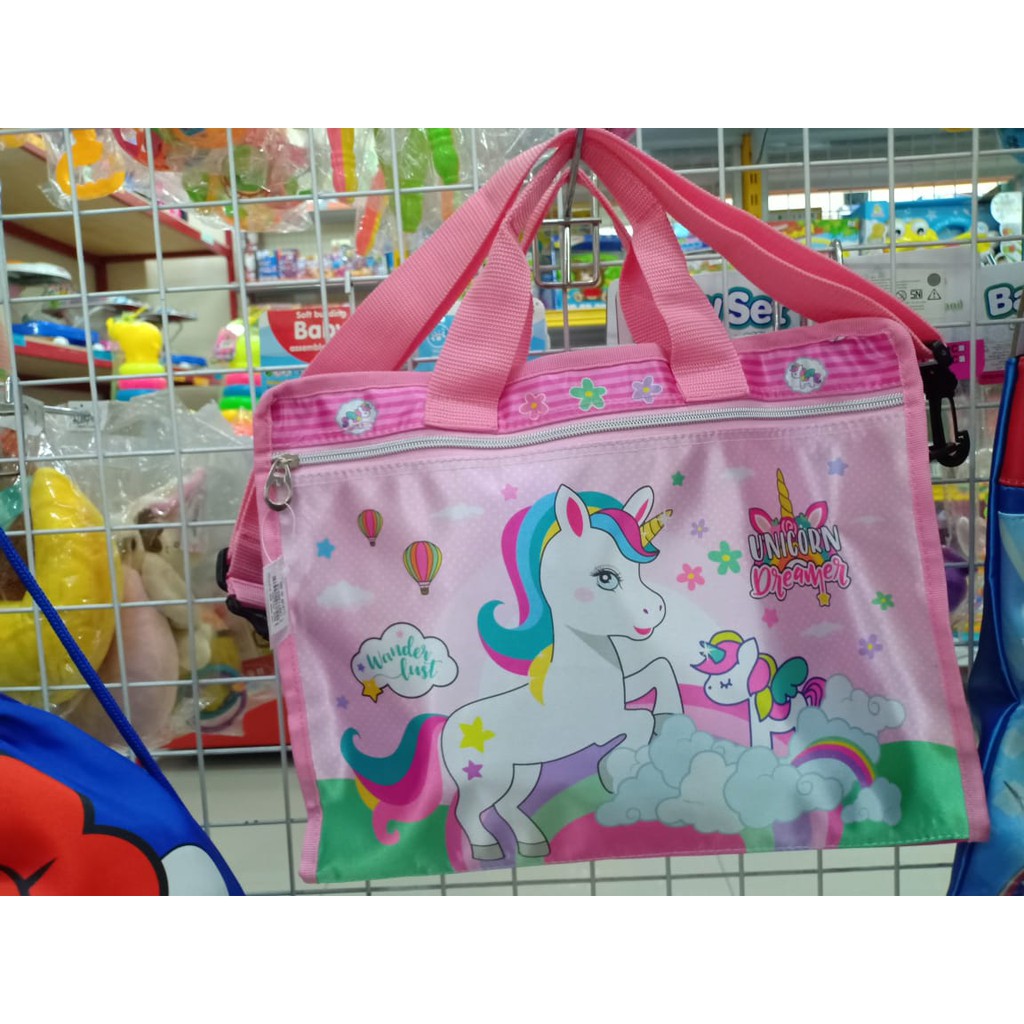 TAS SELEMPANG BESAR ANAK 0645 MOTIF CEWE