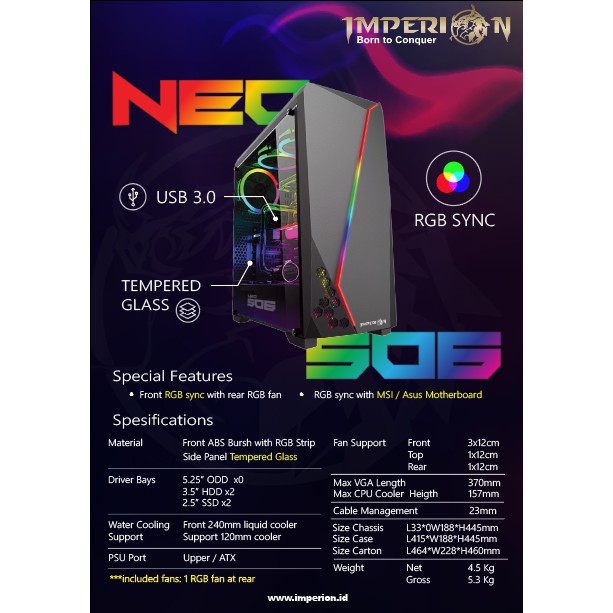 Casing Imperion Neo 506