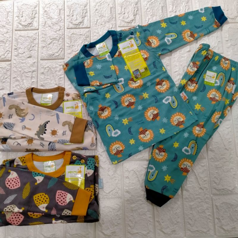 BASIC WEAR RADIANT VELVET JUNIOR SETELAN PANJANG MOTIF TERBARU/BAJU PANJANG CELANA PANJANG/BAJU PEND