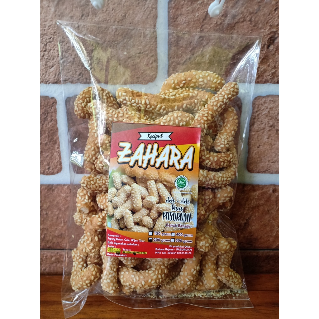 

Keciput Wijen Panjang Manis Zahara Khas Pasuruan 200gram