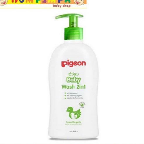 Image of PIGEON BABY WASH 2 IN 1 PUMP CHAMOMILE #0