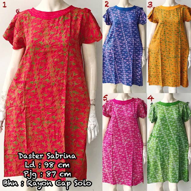 DASTER SABRINA | DASTER BATIK KRAH SABRINA