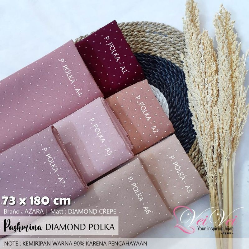 PASHMINA POLKADOT// POLKA CERUTY// ORI BY AZARA