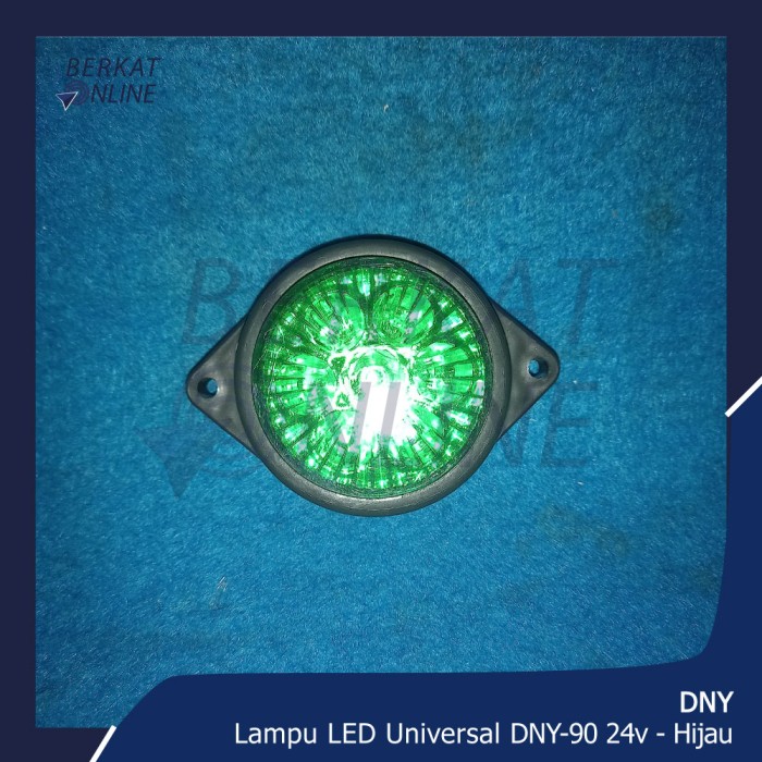 DNY Lampu LED Universal DNY-90 Bulat 24v - Green/Hijau