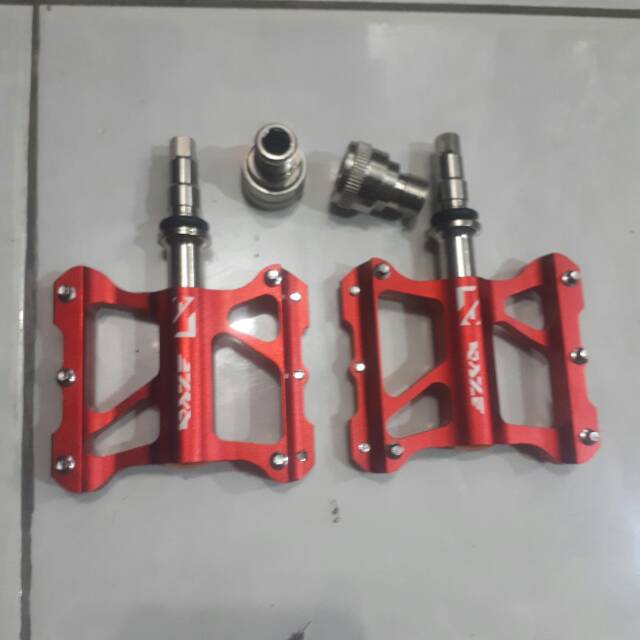 Pedal folding raze 08 bearing pedal sepeda lipat raze 08 aloy