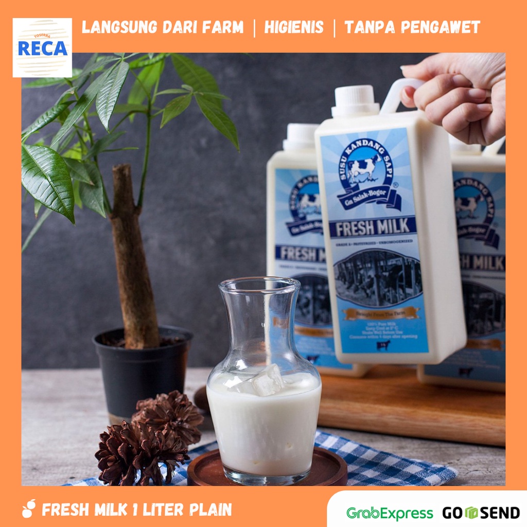 

[LANGSUNG DARI FARM] SUSU SEGAR SUKAPI 1 Liter