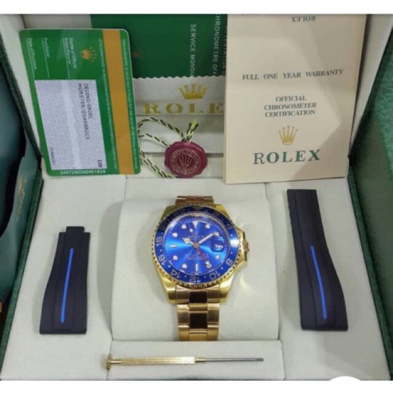 ROLEX GMT MASTER II BIRU FULLSET