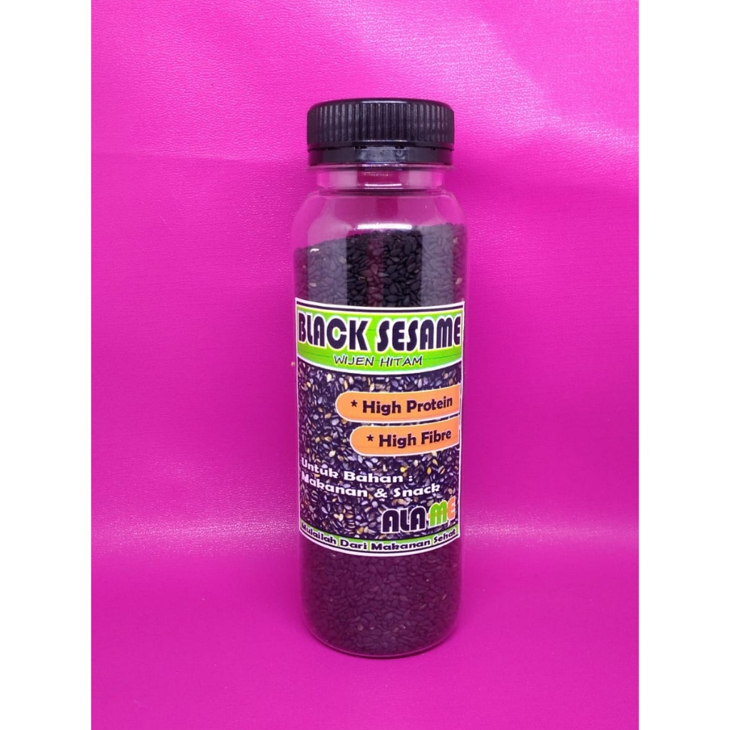 

BLACK SESAME 150 GRAM BIJI WIJEN HITAM ORGANIK BAHAN MAKANAN & SNACK
