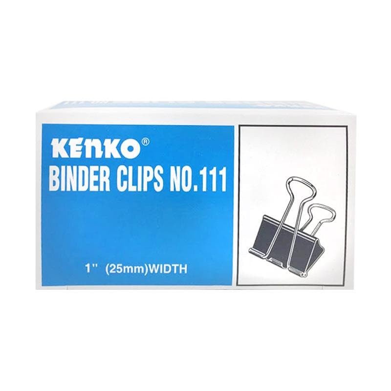 

klip binder no.111/ klip binder kenko/ klip kertas/ klip binder murah/ klip binder warna hitam/ klip binder berkas/ klip binder sekolah/ klip binder kerja