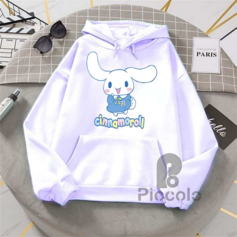 Jaket Hoodie Anak Perempuan Motif Cinnamoroll