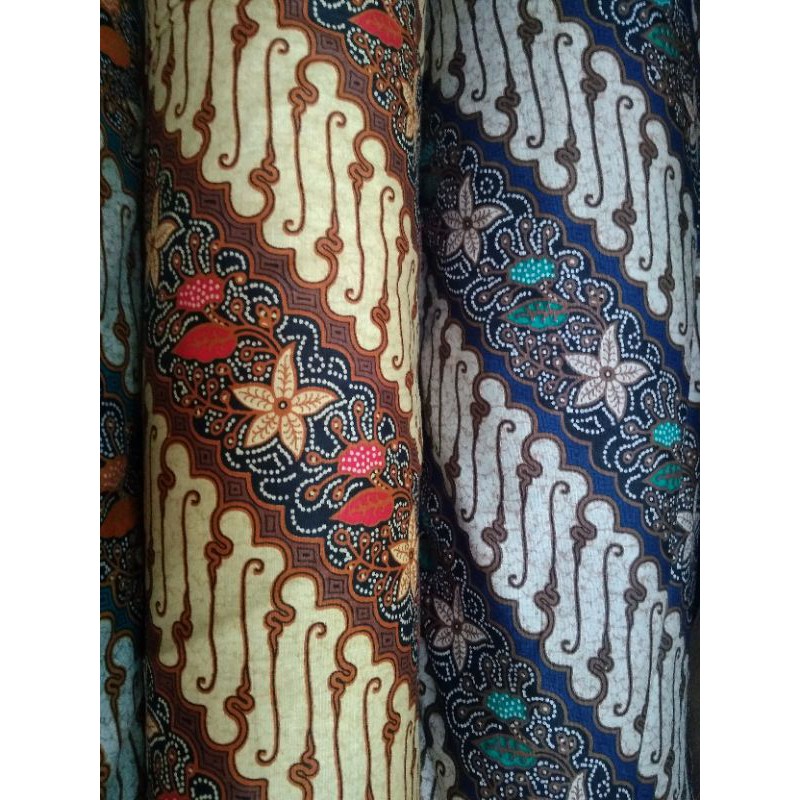 KAIN BATIK PARANG MIRING METERAN KATUN PREMIUM MURAH TERMURAH