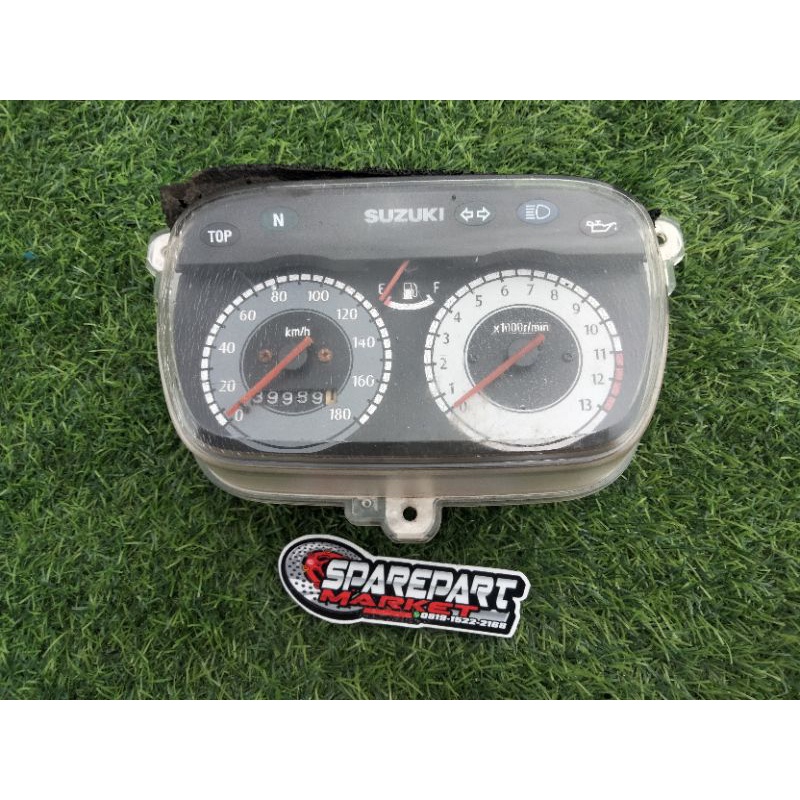 Speedometer spidometer Speedo Assy Suzuki 2 tak RU LSCM / Satria Hiu Original