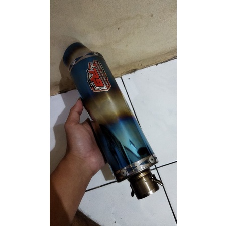 Silincer r9 new mugello inlet 38 moncong blue