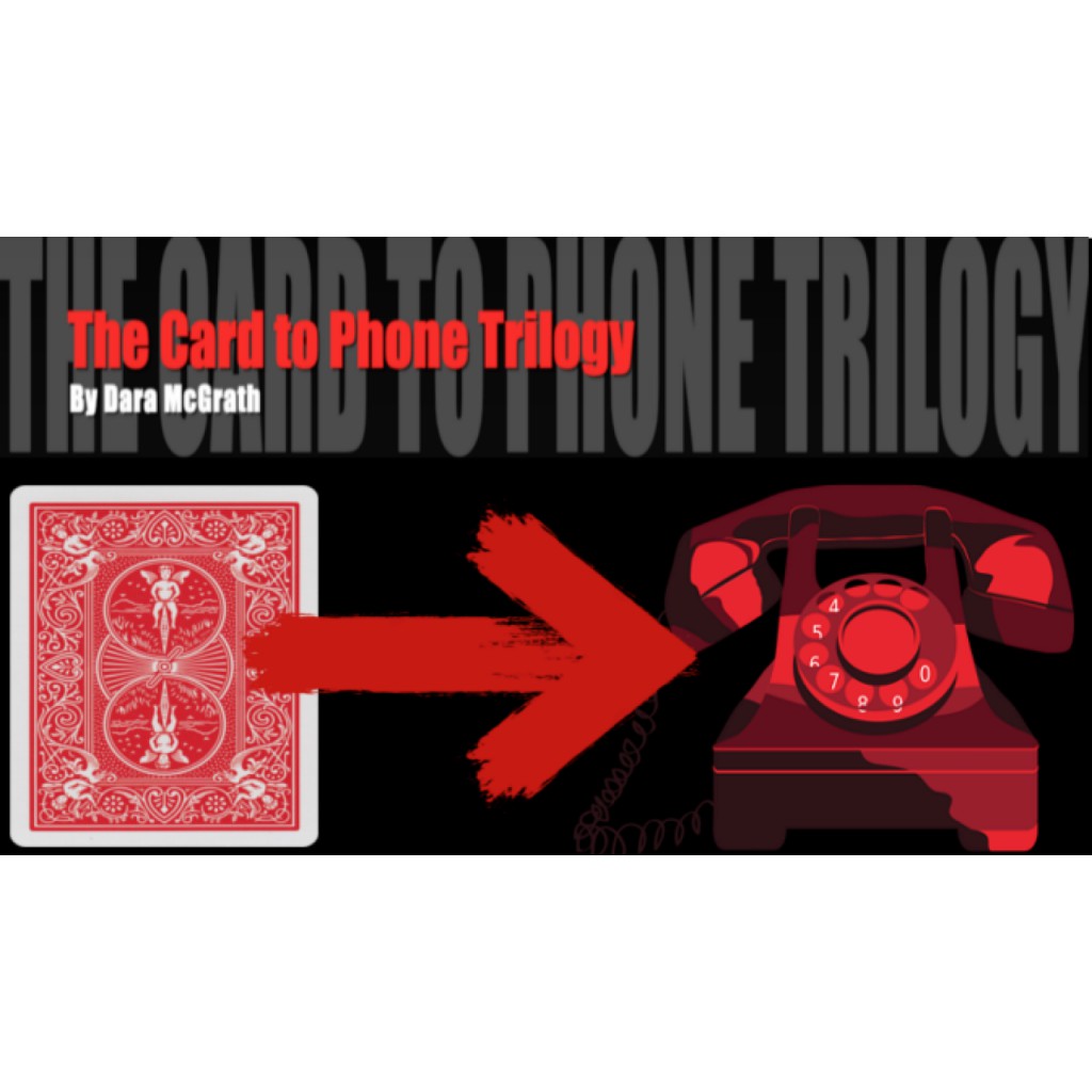 DVD Sulap 2020: Dara McGrath - The Card to Phone Trilogy | Shopee Indonesia