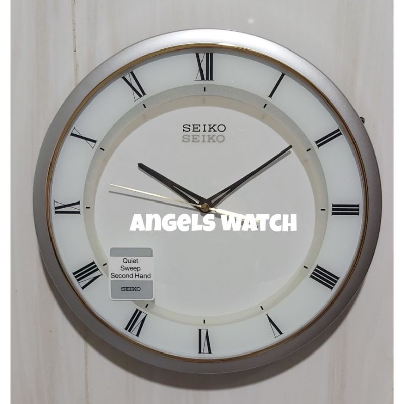 angelswatch jam dinding seiko 31 cm original qxa683 qxa683J qxa683K qxa683S Sweep movement