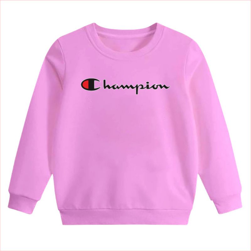 ((IB))SWEATER ANAK2 UNISEX/CH4MPION DIGITAL SABLON