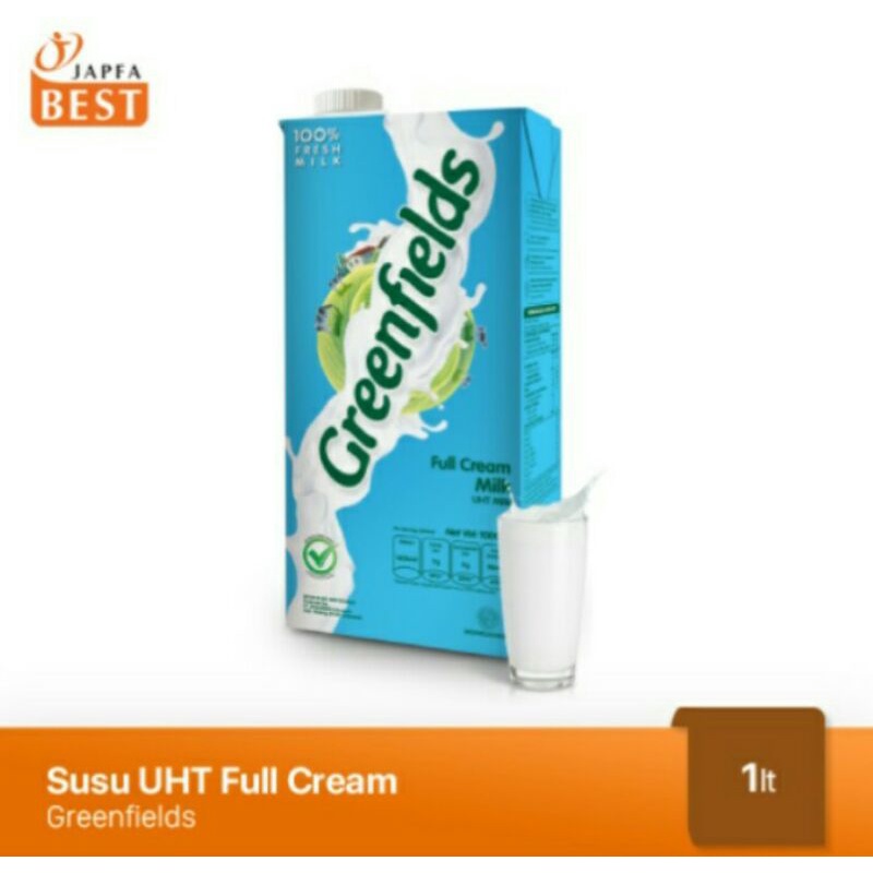 

Greenfields full cream 1000 mili (1liter)