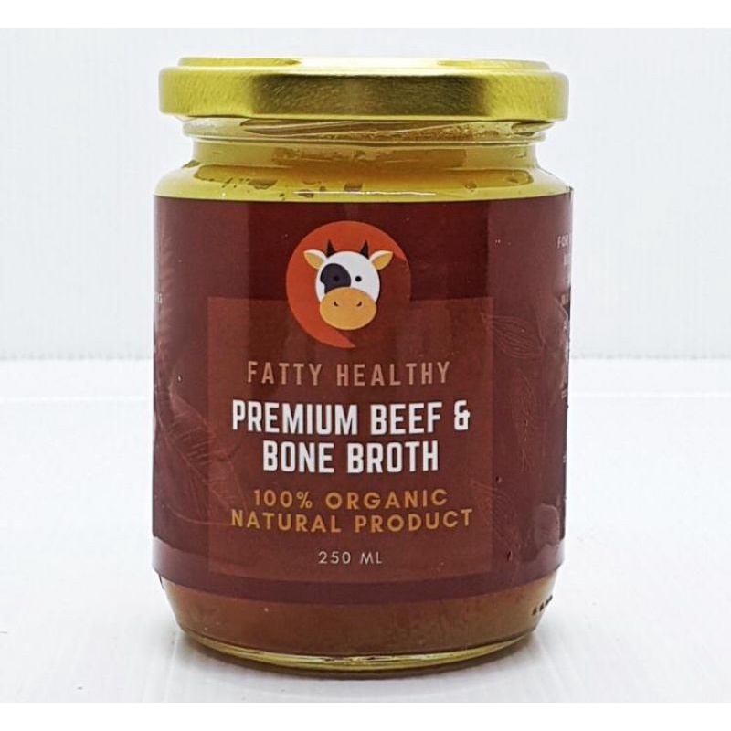 

Premium Beef & Bone Broth Fatty Healthy Fresh