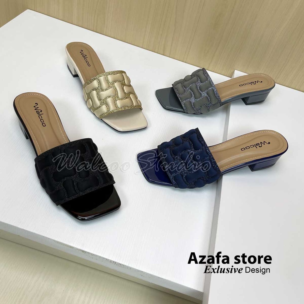 Carentino by Walcoo - Flat Shoes Wanita Elegan | Sepatu Flat Formal Kerja Kantor Kekinian
